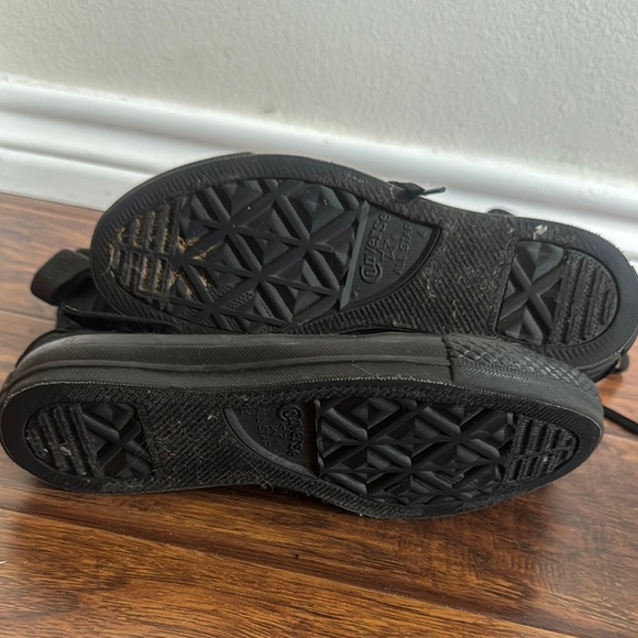 Converse Women's Black High-Top Sneakers - Picture 3 of 12